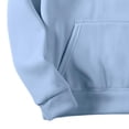 thumbnail image 2 of Brythos Hoodies for Men,Oversized Loose Fit Mens Hoodie,Multi-Scene Versatility Pullover Hoodies,Blue,L, 2 of 5