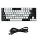 thumbnail image 2 of Teclado para Juegos con Cable Teclado Mecánico Retroiluminado RGB Tipo C 84 Teclas Teclado con Cable Silencioso Curvado Ergonómicamente para Jugadores de PC con ANGGREK Otros, 2 of 8