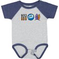 thumbnail image 3 of Inktastic Surfing Eat Sleep Surf Boys or Girls Baby Bodysuit, 3 of 5