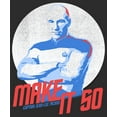 thumbnail image 2 of Women's Star Trek: The Next Generation Captain Jean Luc Picard Make It So Graphic Tee Black Large, 2 of 4