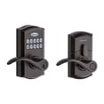 thumbnail image 1 of Palanca electrónica Kwikset SmartCode 955 Pembroke Venetian Bronze, 1 of 3