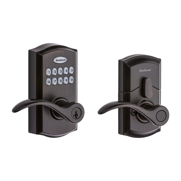 Palanca electrónica Kwikset SmartCode 955 Pembroke Venetian Bronze