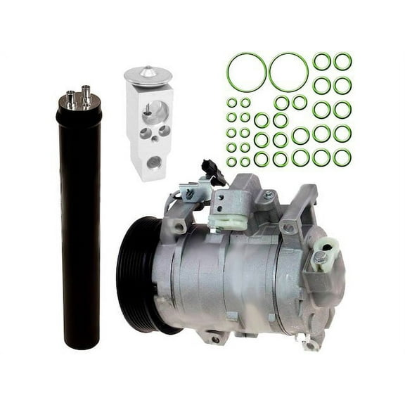 A/C Compressor Kit - Compatible with 2013 - 2017 Honda Accord 2.4L 4-Cylinder 2014 2015 2016
