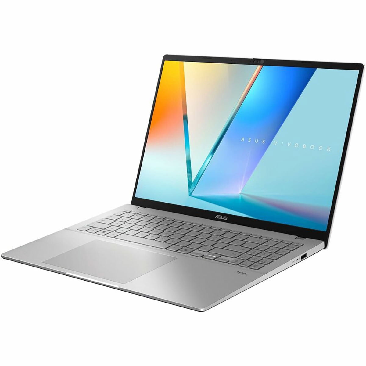 ASUS Vivobook S16 S3607 16" WUXGA Laptop, Intel Core Ultra 9 386H 2.1GHz, 32GB RAM, 1TB SSD, Windows 11 Home, Silver
