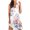 White dresses for women 2023, variant on Wycnly Summer Dresses for Women Sleeveless Crewneck Feather Print Mini Dresses Beach Casual Hollowed Slim Tank Tunic Sun Dress Beige