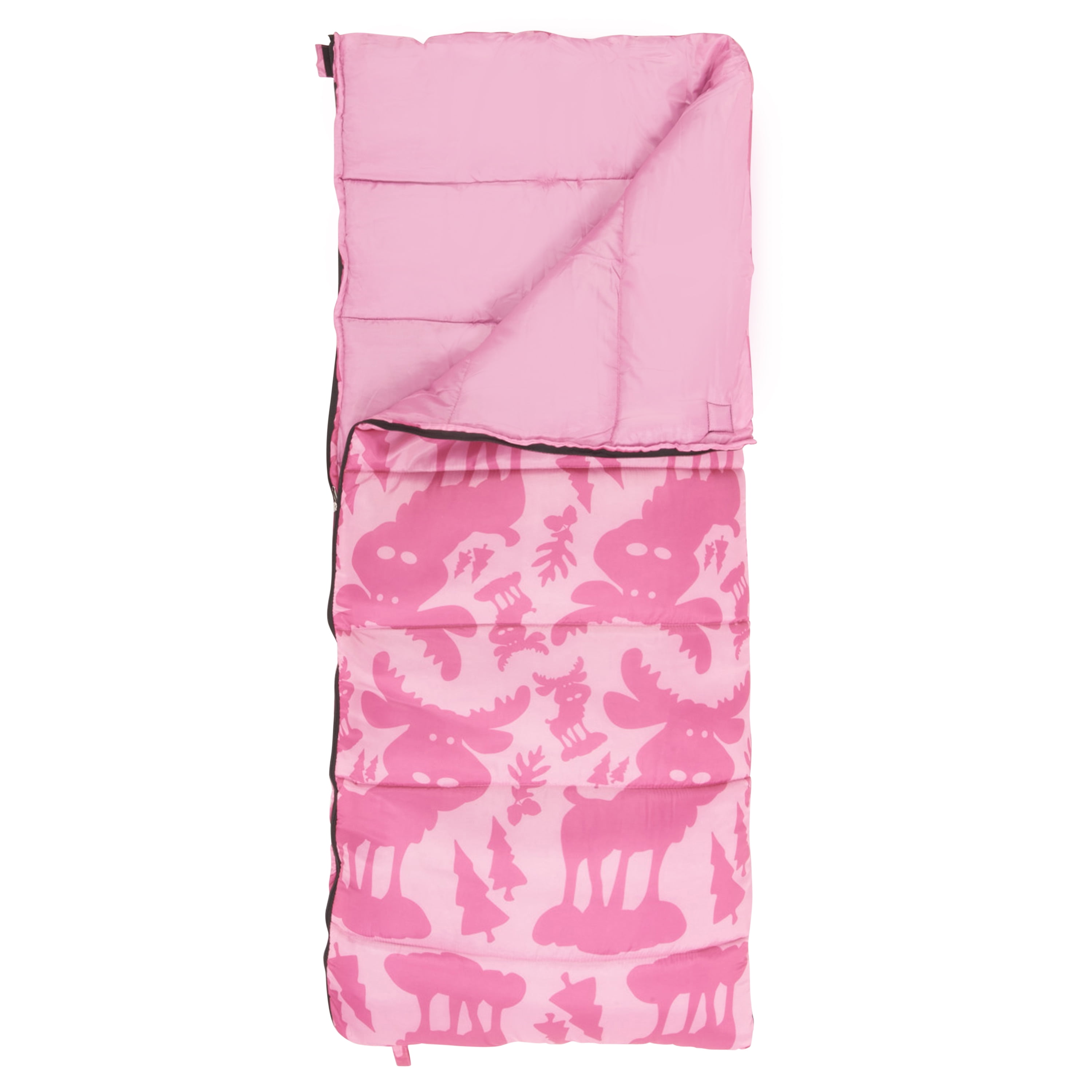 Babyhug Cotton Jungle Safari Print Sleeping Bag - Pink