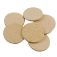 thumbnail image 4 of 50 Piezas de Rebanadas de Sin Terminar BLESIY piezas de madera para manualidades, 4 of 8