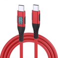 thumbnail image 1 of 3m USB-C to USB-C Cable 100W 5A 20V Nylon Braided Phone Tablet Fast Charging Digital Display Cord -, 1 of 5