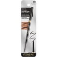 thumbnail image 2 of L’Oréal Paris Cosmetics Brow Stylist Definer, Ultra-Fine Tip Eyebrow Pencil, 0.5mm Tip for Well-Defined Brows and Easy Blend With No Gaps, Soft black ,90 mg, 2 of 8