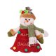 thumbnail image 1 of Bewildely Bolsa de regalo de Navidad Bolsas de regalos encantadores interesantes Soporte de almacenamiento Cremallera Bolsas de dulces de Navidad Kits de decoración para fiestas Muñeco de nieve, 1 of 6
