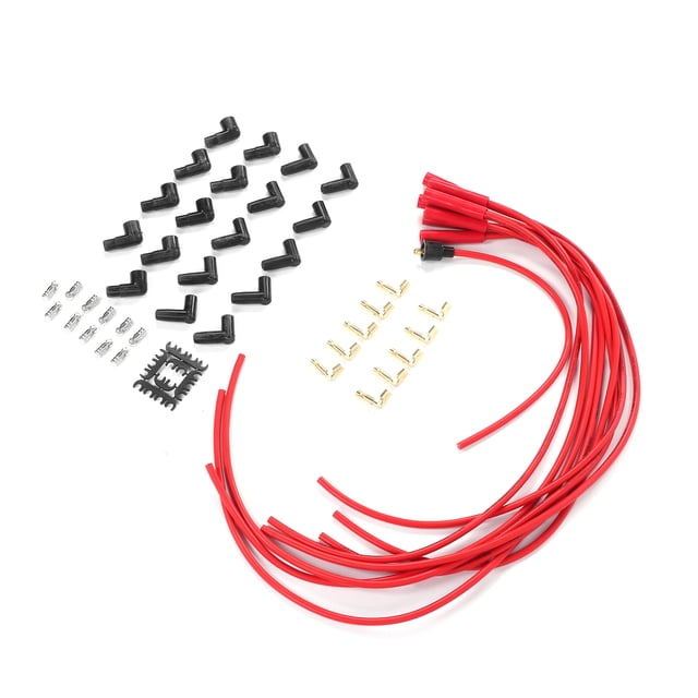 Cable De Bujía De Encendido, Juego De Cables De Bujía De 0,3 Pulgadas, Universal Para Sistema De Encendido Pgrade Y Oe. ANGGREK Otros