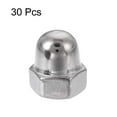 thumbnail image 3 of M4 Thread Dia Stainless Steel Dome Head Cap Acorn Hex Nuts Silver Tone 30Pcs, 3 of 3