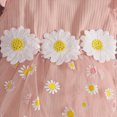thumbnail image 4 of KPOPLK 2 Piece Baby Girl Outfit Summer Tulle Romper DressBubble Bodysuit and Bow Headband Set 0 3 6 9 12 18 Months(9-12 Months,Red), 4 of 6