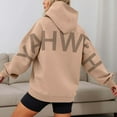 thumbnail image 2 of Women Oversized Yahweh Graphic Hoodie Christian Faith Pullover Heavyweight Streetwear Sweatshirt, 2 of 6