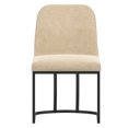 thumbnail image 4 of !nspire Modern Fabric Dining Chair, Set of 2-Color:Beige, 4 of 6