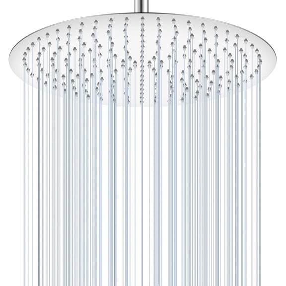 16 inch Round Rainfall Shower   -   Stainless  304, Full  Rainfall Shower with 230  Nozzles