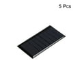 thumbnail image 3 of Mini Solar Panel Cell 4.5V 90mA 0.405W 77.5mm x 40.5mm for DIY Project Pack of 5, 3 of 5