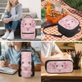 thumbnail image 7 of Jeiento Strawberry Backpack Set of 5 Axolotl 17 Inch Soft Backpack with Lunch Bag Pencil Pouch for 9-12 Years Old Elementary to Middle School Unisex Bookbag Set, 7 of 7