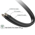 thumbnail image 3 of Cable de alimentación El Cable adaptador de corriente alterna con sufijo de dos núcleos es adecuado para impresora/, 3 of 5