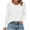 White, variant on Fall Saving! HVOBTTY Women's Long Sleeved T Shirt, Fall and Winter Tops for Women, Women's Fashion Casual Solid Color Long Sleeve Crew Neck Everyday Wear T Shirt Beige, Beige