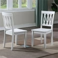 thumbnail image 1 of Steve Silver Naples Chaise Latérale en Bois Blanc, 1 of 7