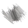 thumbnail image 2 of 100Pcs Hand Sewing Needles Stainless Steel Durable Rustproof Widely Used Craft Needles for Leather Fabric Furniture 100Pcs Small(0.03x1.7in Long), 2 of 5