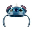 thumbnail image 3 of The First Years Disney Stitch Gobelet à Paille Lestée - Gobelets Anti-Fuite pour Tout-Petits avec Couvercle Rabattable - Gobelets de Transition - Fournitures d'Alimentation pour Tout-Petits - 7 Oz - à Partir de 6 Mois, 3 of 5