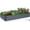 Gray, variant on Galvanized Raised Garden Bed Kit, 4x2x1FT Metal Raised Garden Beds for Vegetables, Rust-Resistant & Easy Assembly, Outdoor Raised Beds for Gardening, Flowers, Herbs (Green)