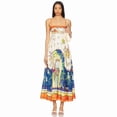 thumbnail image 5 of 2026 New Style Elegant High-Waisted Printed Suspender Dress, 5 of 6