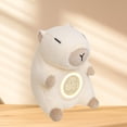 thumbnail image 1 of Despertador infantil perfecl para niños reloj de peluche con luz nocturna, 1 of 8