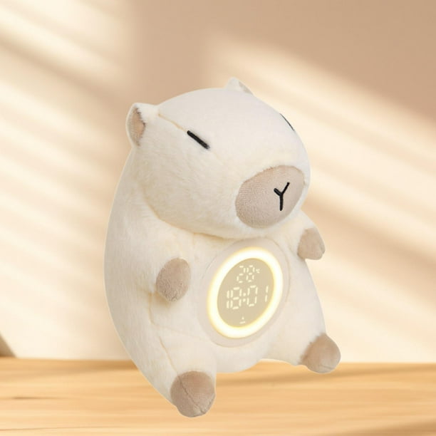 Despertador infantil perfecl para niños reloj de peluche con luz nocturna