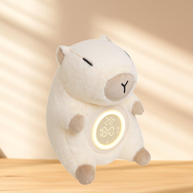 Despertador infantil perfecl para niños reloj de peluche con luz nocturna