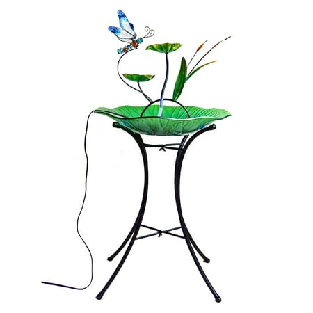 - Continental Art Center Dragonfly Fountain with Bowl
