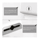 thumbnail image 4 of Dispensador De Papel  Belug  Toallas Sanitas Para Cocina Y Baños Blanco, 4 of 5