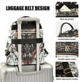 thumbnail image 4 of ALAZA Mandala Cool Owl Womens Travel Laptop Backpack Large Daypack Ladies Shoulder Bags M, 4 of 7