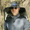 thumbnail image 2 of fastboy Sunproof And Fashionable Solar Fan Bucket Hat For Men Durable Solar Power Fan Light grey, 2 of 6