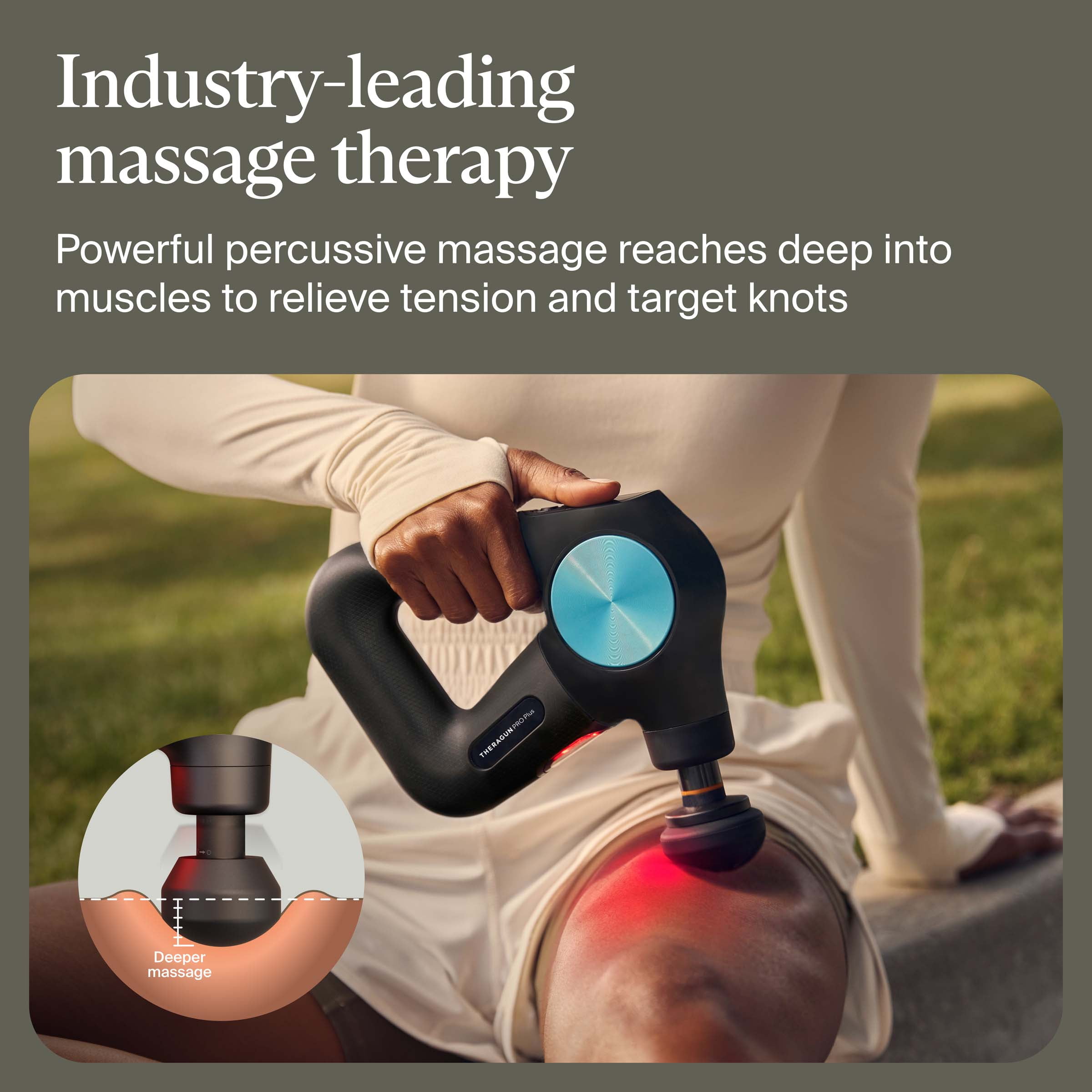 TheraGun PRO Plus Massage Gun by Therabody | Muscle Massager for