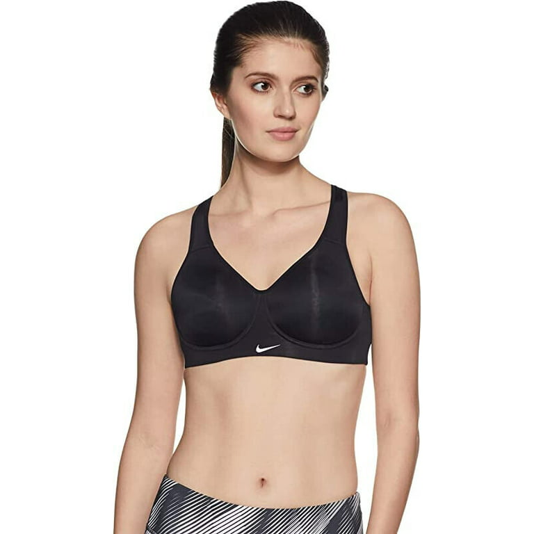 Nike Women's Training Pro Rival Sports Non Wire Bra, Black, 36B -
