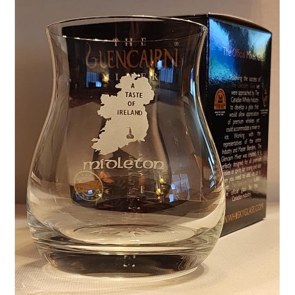 Glencairn Midleton A Taste of Ireland Canadian Mixer Whisky Glass