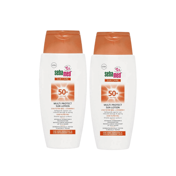 Sebamed SPF 50 Versatile Protective Sun Lotion 150 ml 2 Pack