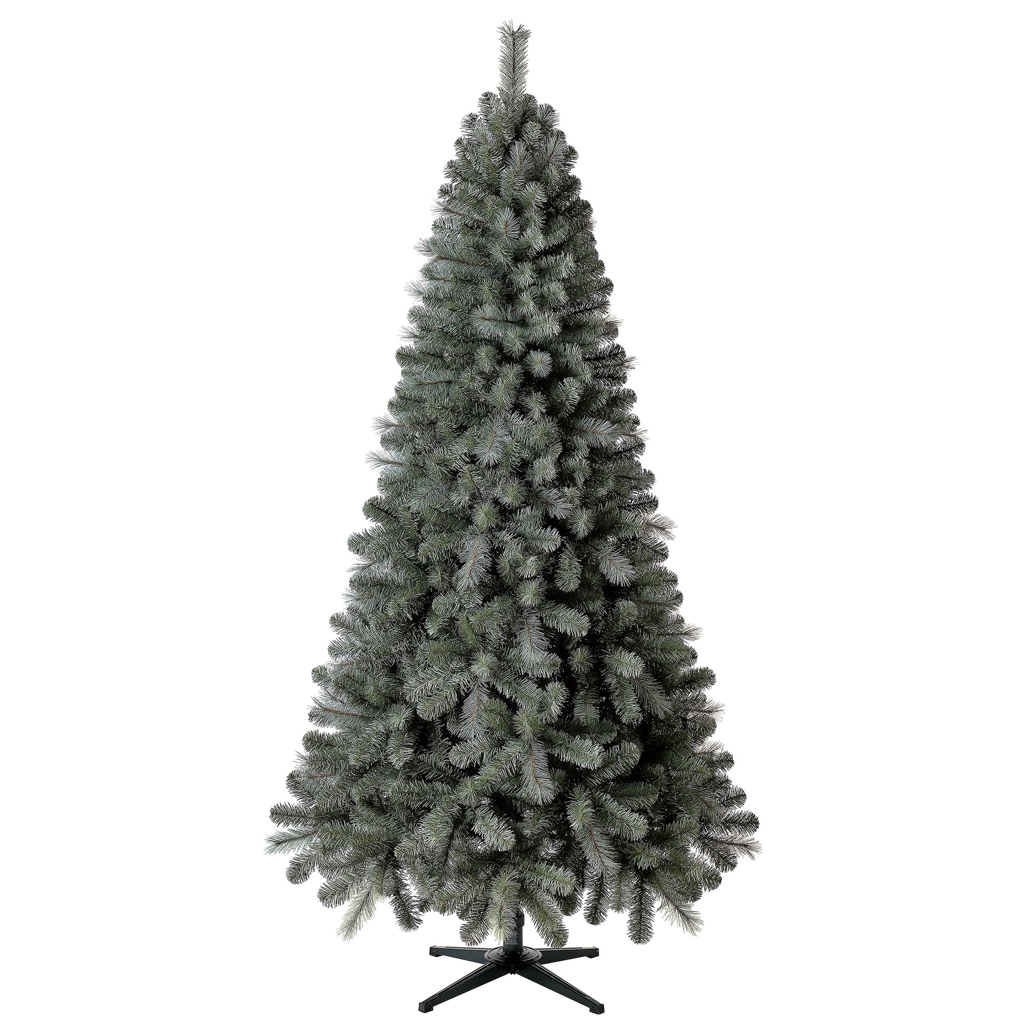 Holiday Time Non Lit Elwood Pine Blue Artificial Christmas Tree 7 Walmart Com