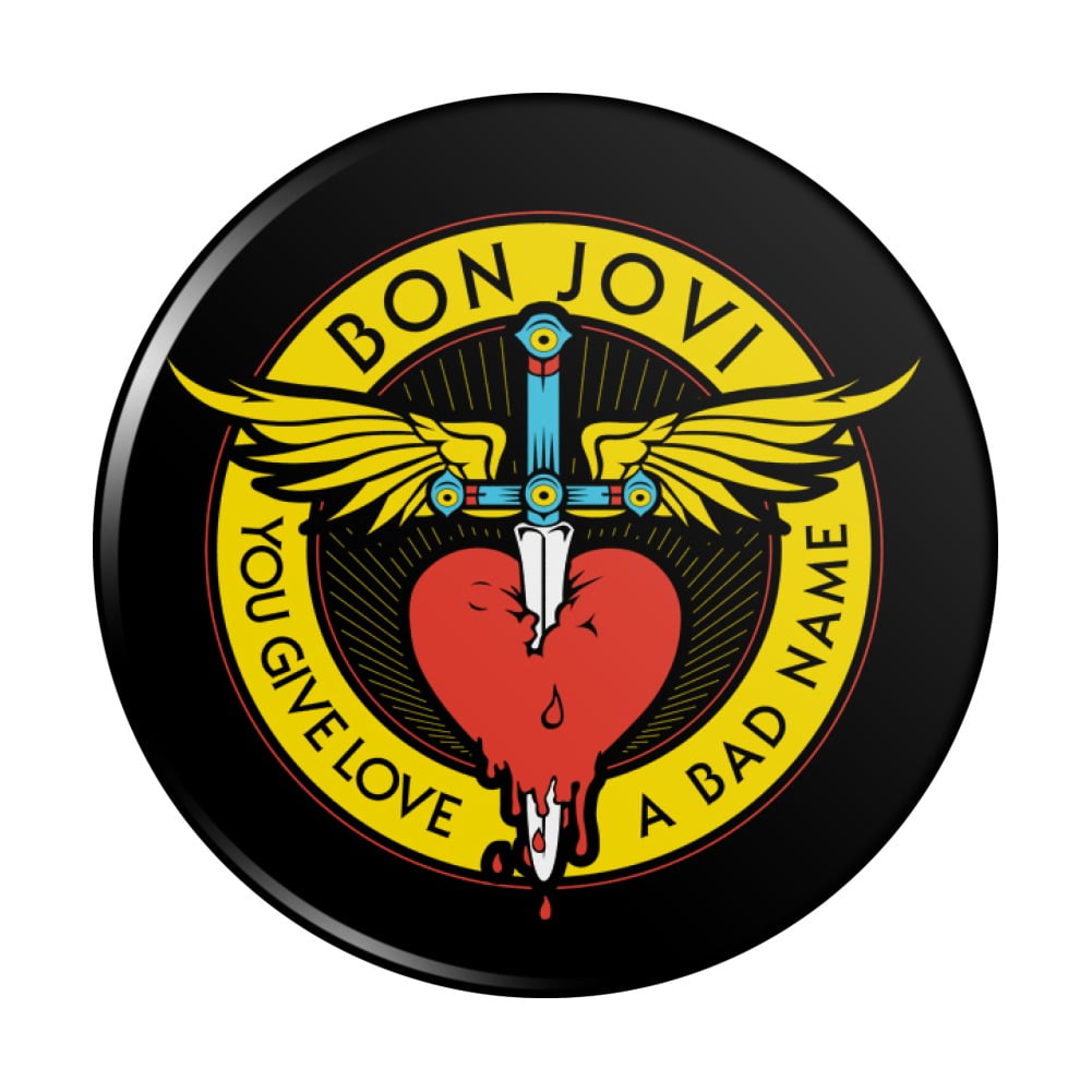 Bon Jovi You Give Love a Bad Name Kitchen Refrigerator ...