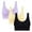 3PCS-11, variant on 3 Pack Sports Bras for Women Medium Support Wirefree Padded Workout Yoga Gym Fitness Bra Multipacks (L, 3PCS-I)