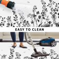 thumbnail image 5 of Grey Botanical Outdoor Rug for Patio/Deck/Porch, Non-Slip Large Area Rug 3 x 5 Ft, Dragonfly Flower Leaf Retro Ink Style Indoor Outdoor Rugs Washable Area Rugs, Reversible Camping Rug Carpet Runner, 5 of 8