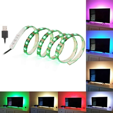 Rgb Led Strips 100cm Bias Lighting For Hdtv 5050 Usb Ed Tv Rgb Led Strips 100cm Bias Lighting For Hdtv 5050 Usb Ed Tv Backlight Home Theater Accent Kit