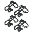 thumbnail image 3 of Phenofice mountain bike pedal Pedal Strap Black Adjustable Buckle Exercise 2 Pairs, 3 of 8