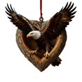 thumbnail image 1 of SIfdSeng Get it Fast Animal 2D Acrylic Hanging 8Cm Flat Animal Heart for Home & Garden, 1 of 5