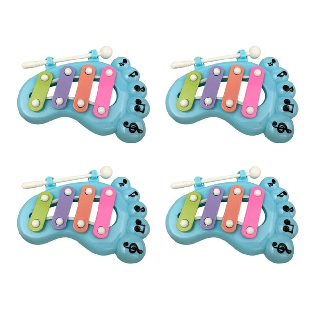 Xilófono de plástico Sunnimix instrumento musical de percusión para bebés y niñas