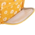 thumbnail image 2 of Bolsa de maquillaje para mujer, bolsa de cosméticos grande para niñas, con mango, organizador de maquillaje de viaje Feliz Sencillez, 2 of 5