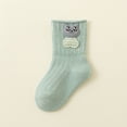 thumbnail image 3 of Viluyesy Newborn Baby Boys Mid Calf Socks Kids Non Slip Socks Winter Warm Socks for Dialy Wear Green Size M, 3 of 6